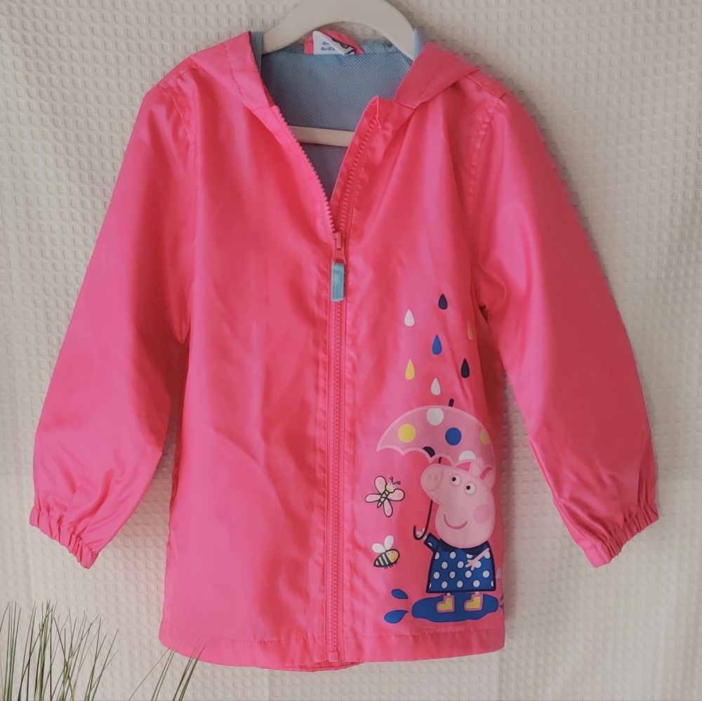 Peppa Pig Pink Kids Raincoat